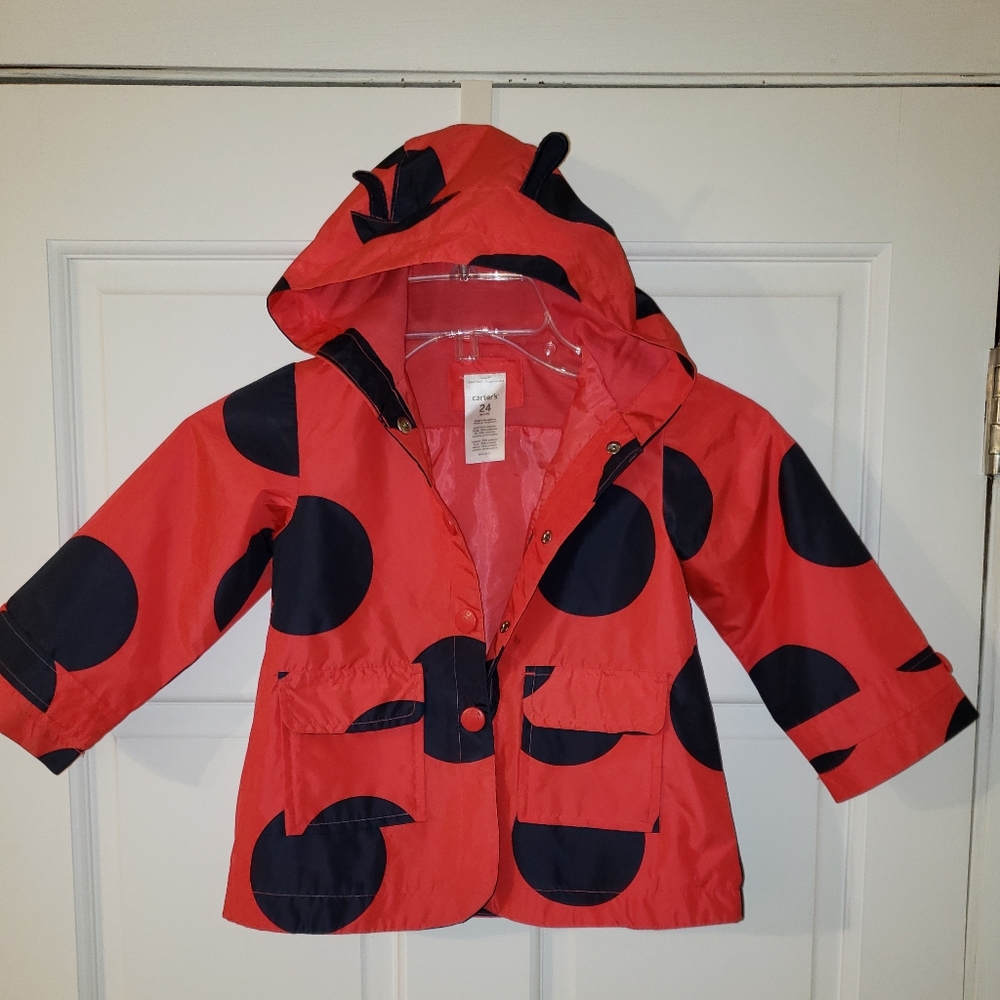 🤑Ladybug rain coat